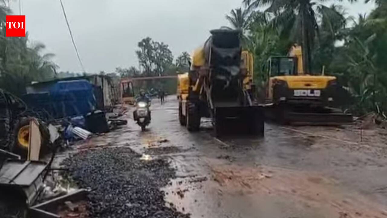 Monsoon turns Pernem roads into accident hotspots, locals blame PWD negligence
