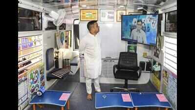 Gujarat launches school-on-wheels for salt pan workers’ children