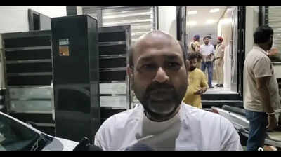 Petrol bomb thrown at BJP man’s clinic ahead of CM Mann’s visit