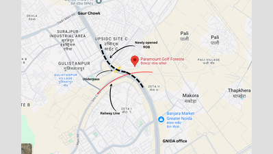 4 years late, Greater Noida bridge links homes & office hub