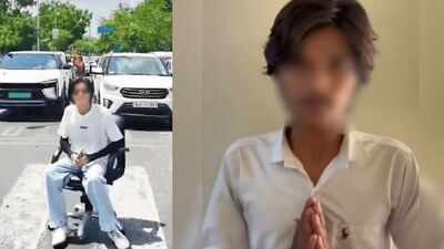 Reel stunt at Shyamal crossroads lands Ahmedabad teen in legal trouble