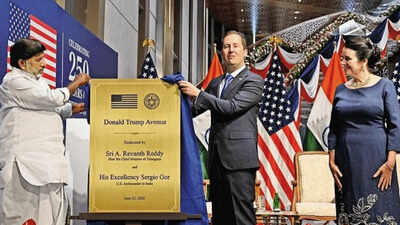 Hyderabad gets Donald Trump Avenue