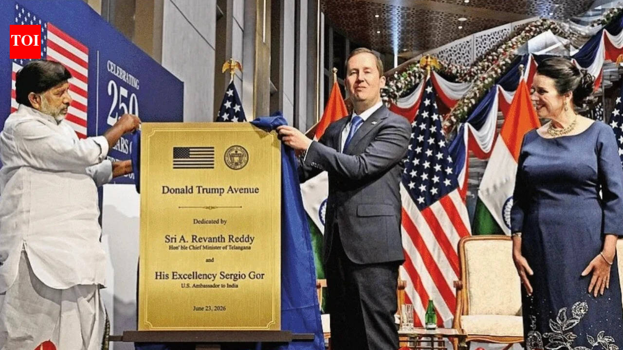 Hyderabad gets Donald Trump Avenue