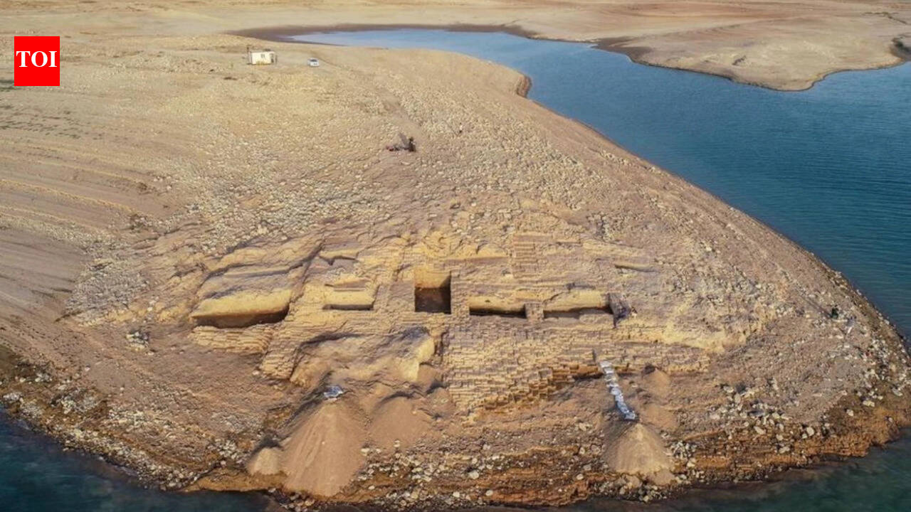 Lost town beneath the water: How an extreme drought in Iraq unveiled a 3,400-year-old city frozen in time