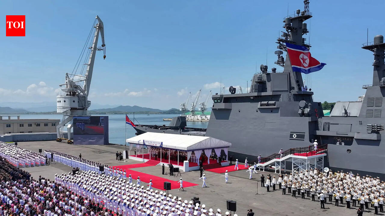 North Korea bets big on navy with first destroyer; Kim issues 'brink of nuclear war' warning