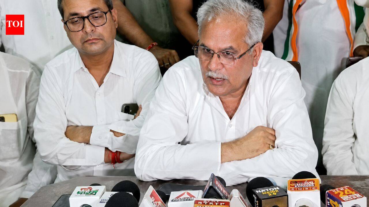 'Looting in name of Ram': Baghel attacks govt over schools, farmers and Ram temple donations