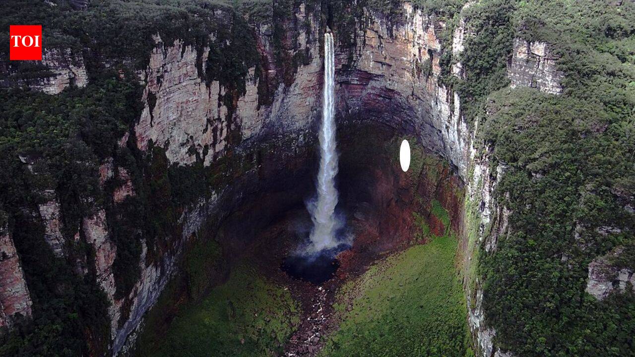 Tallest waterfall in the world: The 979-metre wonder hidden above the rainforest