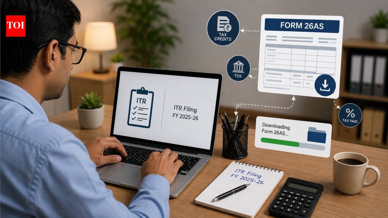 ITR filing FY26: Why Form 26AS is important for tax returns & how to download it online
