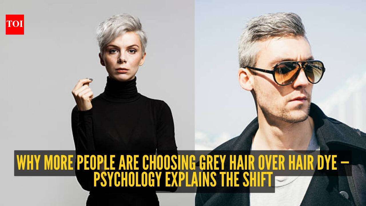 Why more people are ditching hair colour and embracing their greys - here's what Psychology says about them