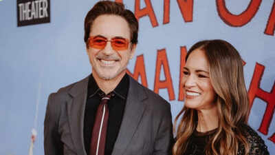  "She found me a snarling rescue pet, and loved me back to life. That is why I am here," when the Iron Man star opened up about love, marriage, and the woman he credits with saving his life.