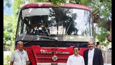 KKRTC bus seized over unpaid accident compensation