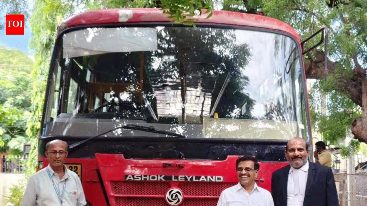 KKRTC bus seized over unpaid accident compensation