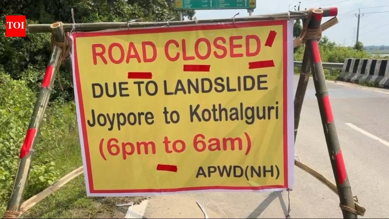 Landslides at three points threaten to sever Assam-Arunachal NH connectivity