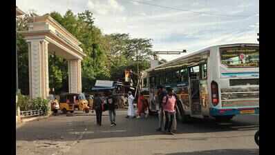 Buses skip entering Trichy Junction