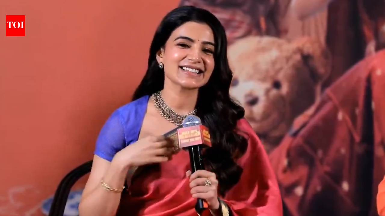 Samantha Ruth Prabhu blushes as she confirms pregnancy at Maa Inti Bangaaram success meet: 'I will have to take a small break'