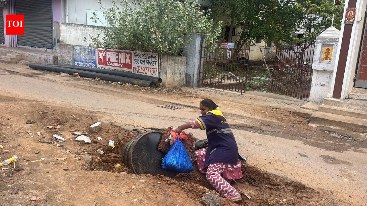 40-Feet Road Shrinks to 15ft; residents blame encroachments, delayed works