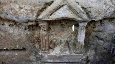 Archaeologists discover rare Roman shrine to Minerva carved into a Spanish quarry