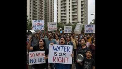 Navi Mumbai builder’s bid to run over protesting flat owners amid water crisis goes viral
