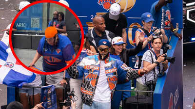 JPMorgan exec fired after viral Knicks parade video shows bizarre trash-can stunt