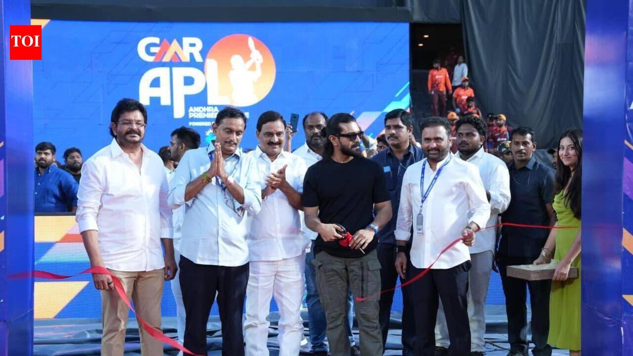 Ram Charan inaugurates ACA International Stadium at Mangalagiri