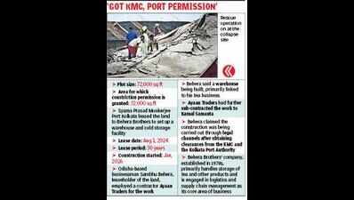 72k sqft port land leased to warehousing co for 30 years