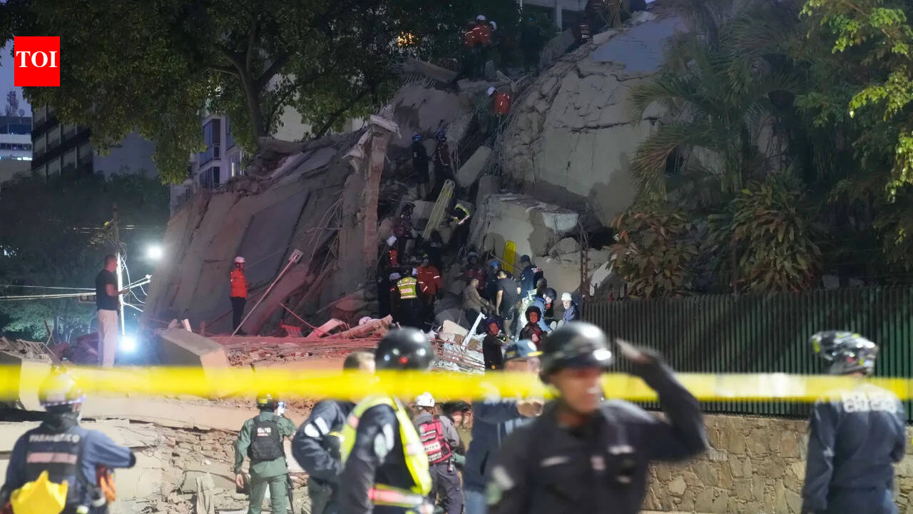 Roads split, buildings crumble: Two massive earthquakes rock Venezuela in 39 seconds - watch