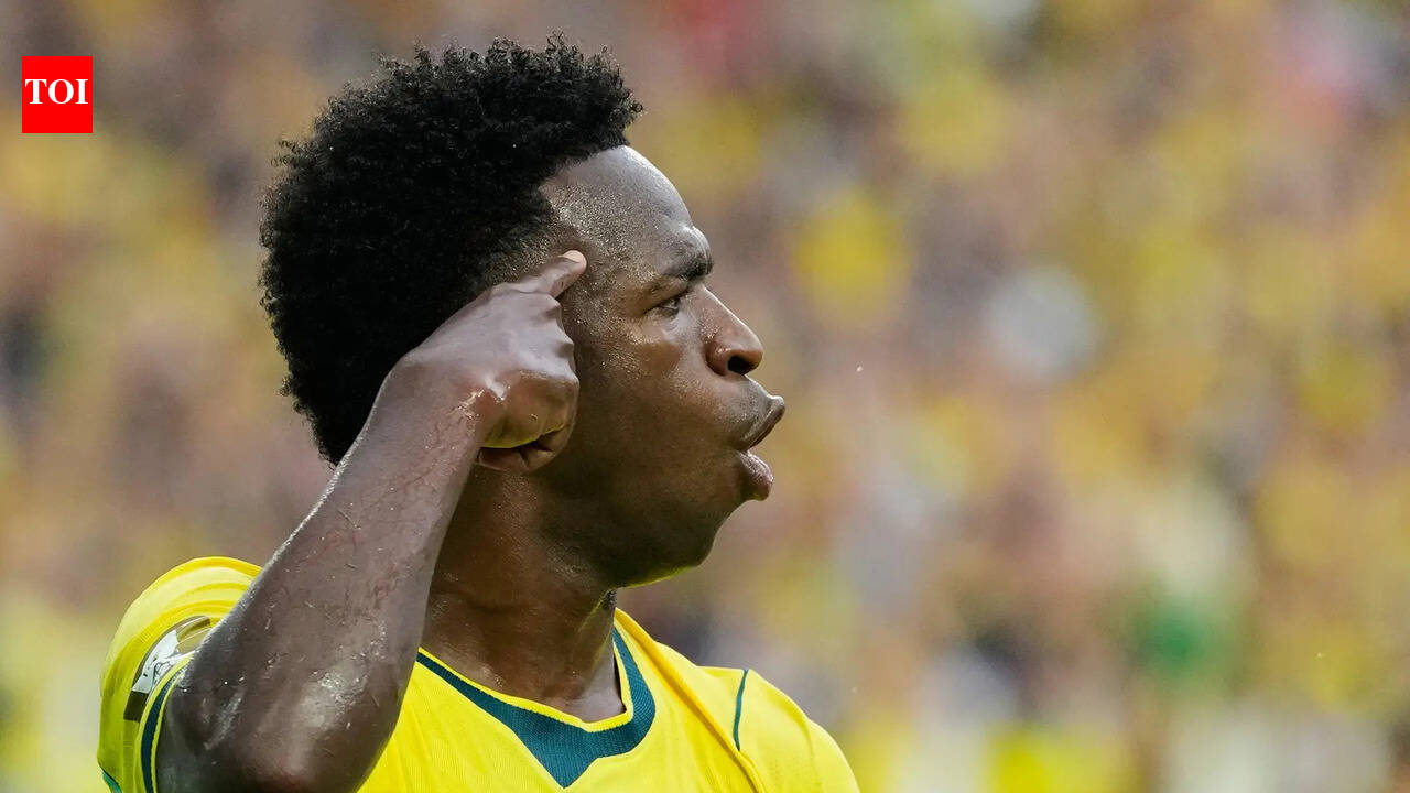 Vinícius Jr breaks 24-year-old record with brace vs Scotland, enters Golden Boot race and joins Brazil elite