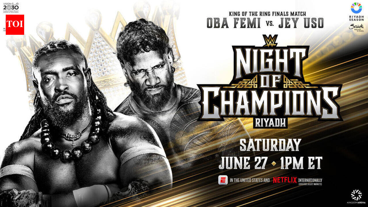 WWE Night of Champions 2026: US, UK, India, Brazil, Saudi Arabia, Japan start timings, how to watch live, date, venue, full match card and more