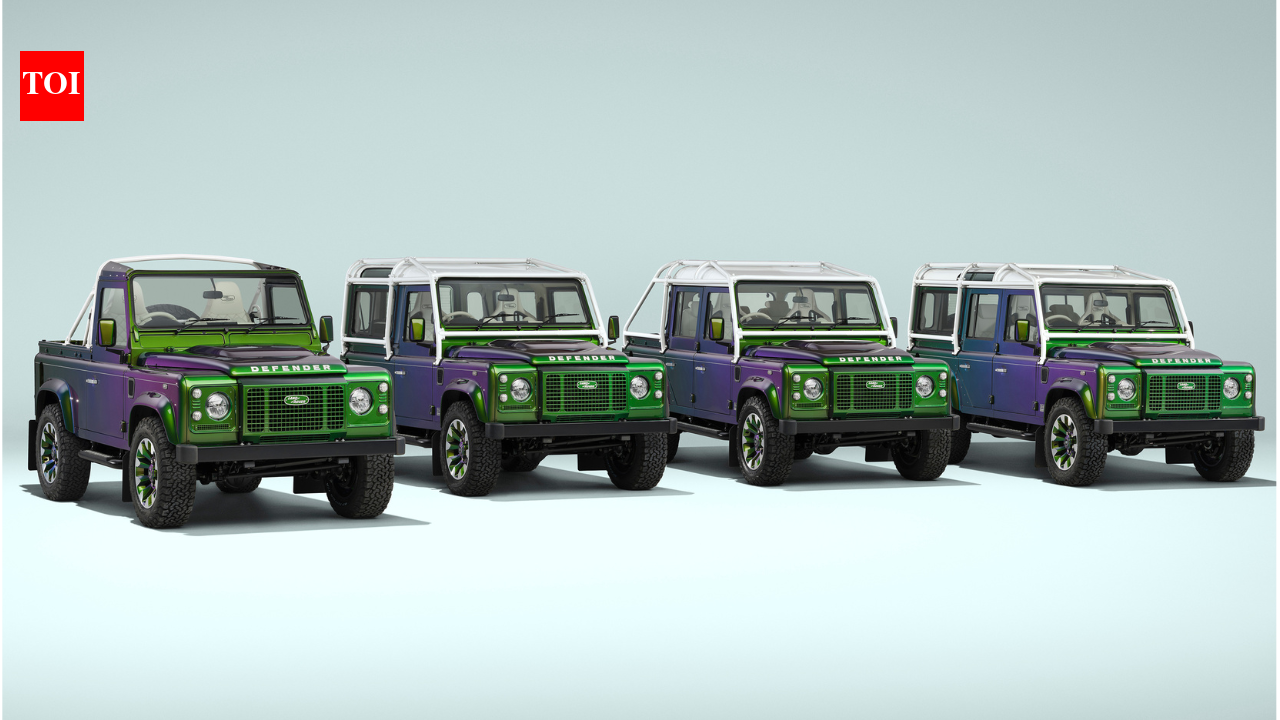 Land Rover Classic unveils colour-changing Defender V8: What’s special