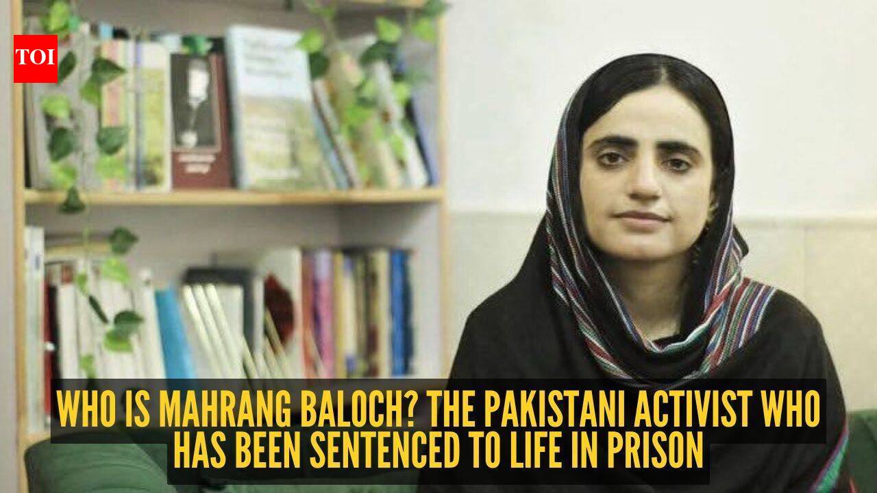 Who is Mahrang Baloch? The Pakistani activist who has been sentenced to life in prison