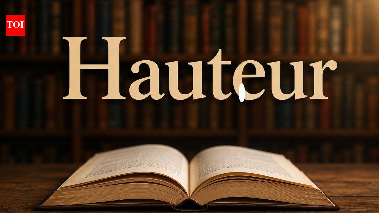 Word of the day: Hauteur
