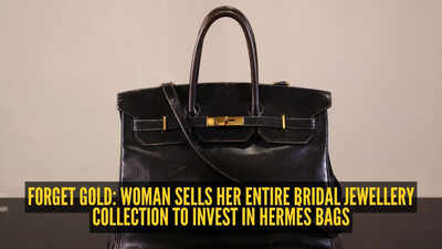 Woman sells her wedding gold to buy Hermès bags. Is luxury fashion becoming the new safe investment?