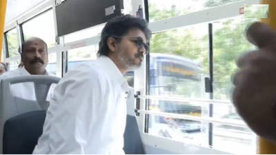  Tamil Nadu CM Vijay flags off 300 new state buses, takes ride in one
