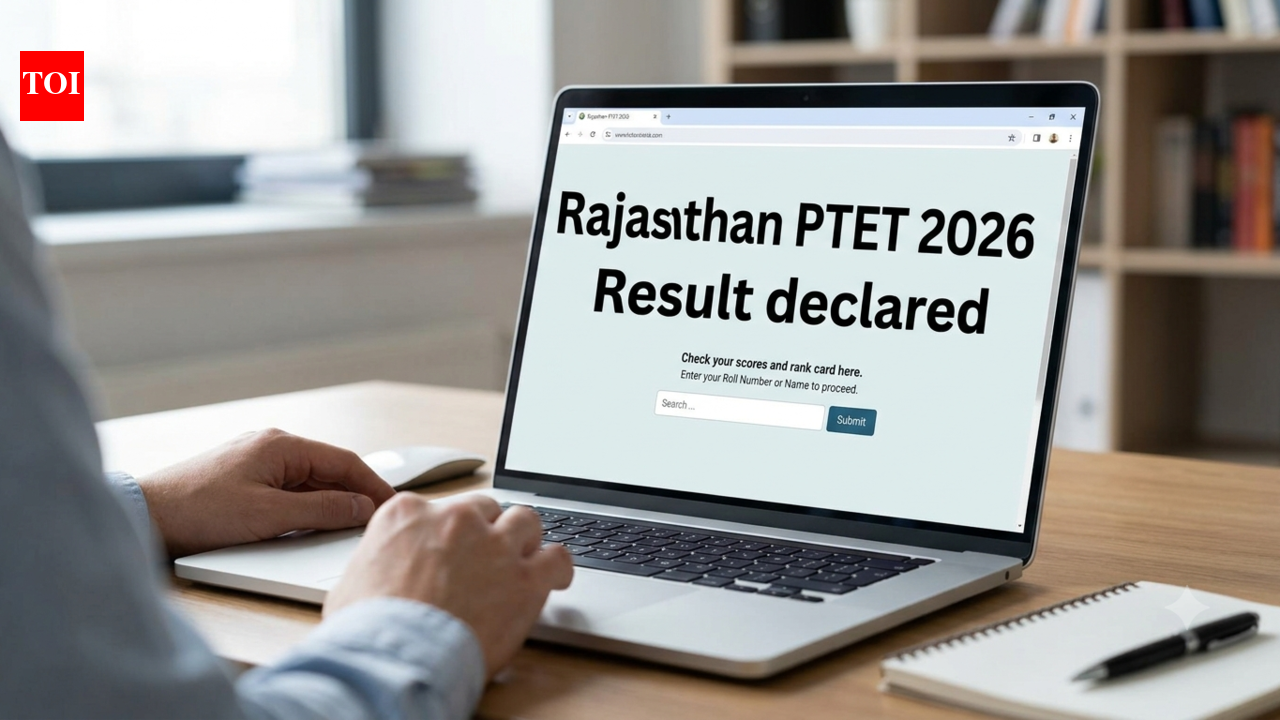 Rajasthan PTET 2026 Result declared: Here's how to check scorecard at ptetvmoukota2026.in