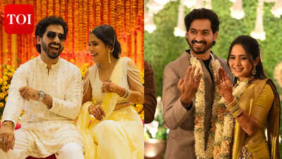 Anushka Sarkate and Nikkhhil Chavaan tie the knot