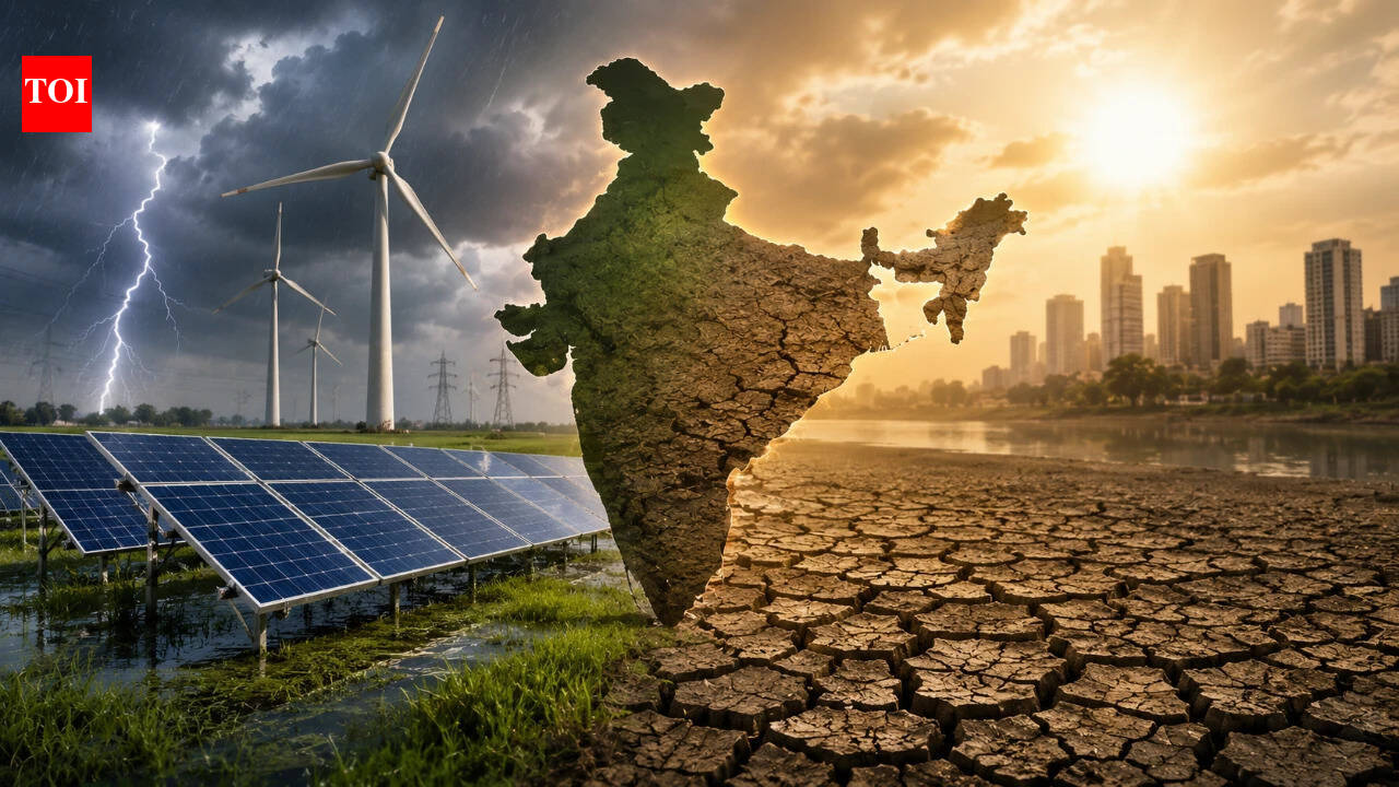 Climate risks may threaten 90% of India's renewable energy pipeline by 2030; Rs 4 lakh crore-plus assets exposed, adds report