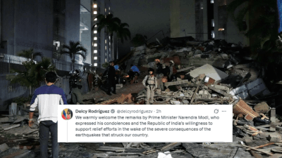 'Grateful for expressions of solidarity': Rodríguez thanks PM Modi for offering assistance to earthquake-hit Venezuela