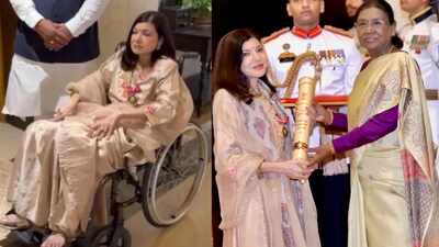 After Padma Awards wheelchair video goes viral, Alka Yagnik addresses health concerns, says she is recovering well; thanks President Drupadi Murmu and Prime Minister Narendra Modi