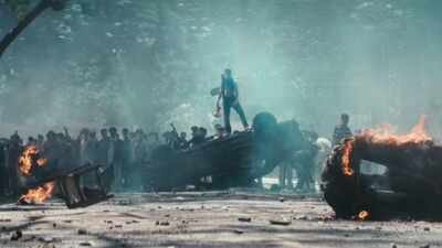 Ajay Devgn all set for another actioner 'Chauhaan', shares official teaser on late Veeru Devgn's birth anniversary