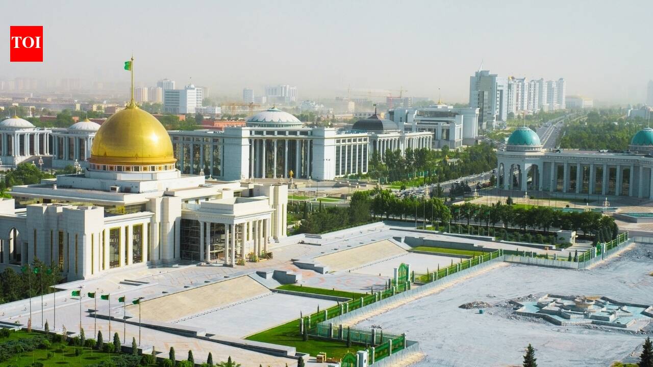 Ashgabat City: Why does Turkmenistan’s capital look like a futuristic city with nobody in it? | - The Times of India