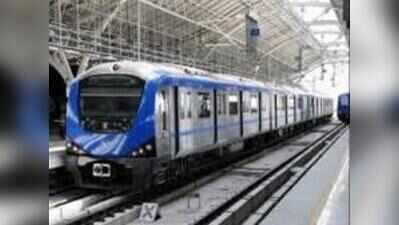 Metro rail phase-II 54% complete