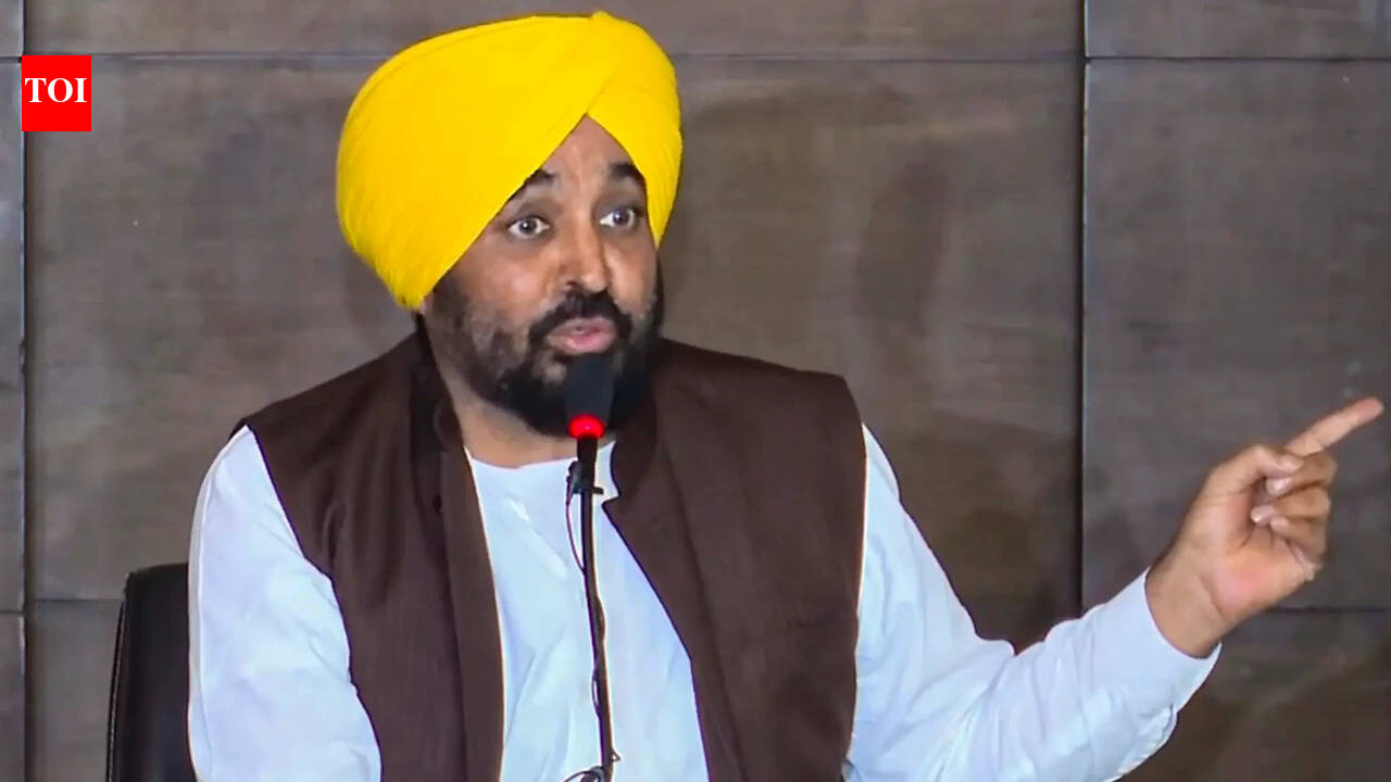 Bhagwant Mann video row: CM shows 'mask evidence' video, BJP questions his changing stand