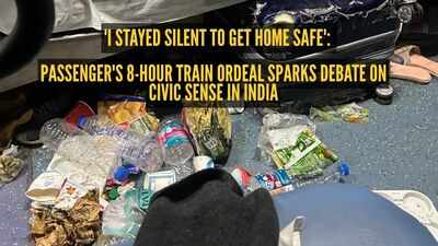  Passenger's 8-hour train ordeal sparks debate on civic sense in India