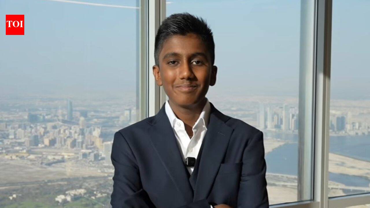 Meet Jainam Jain: 14-year-old who built an AI startup in Dubai after finishing school at 13, now owns an office in Burj Khalifa