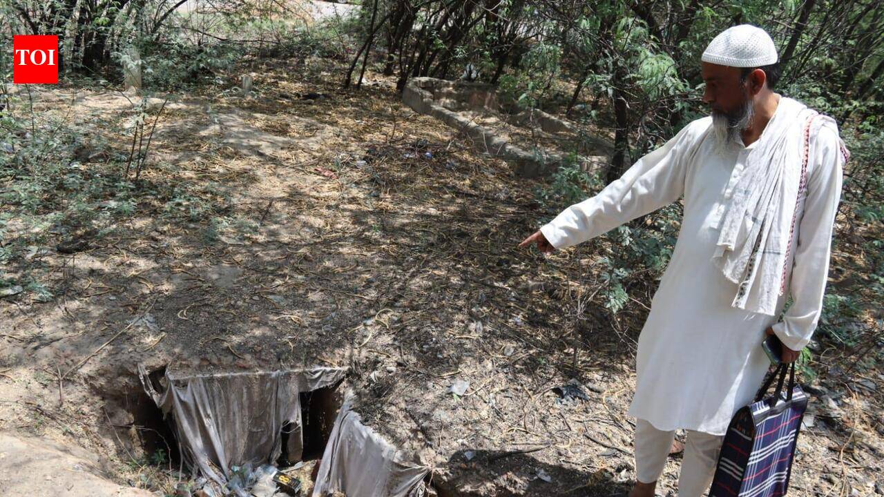 Rs 100 each: ‘Is this worth of our dead,’ Mathura villagers ask after JCB damages 9 graves
