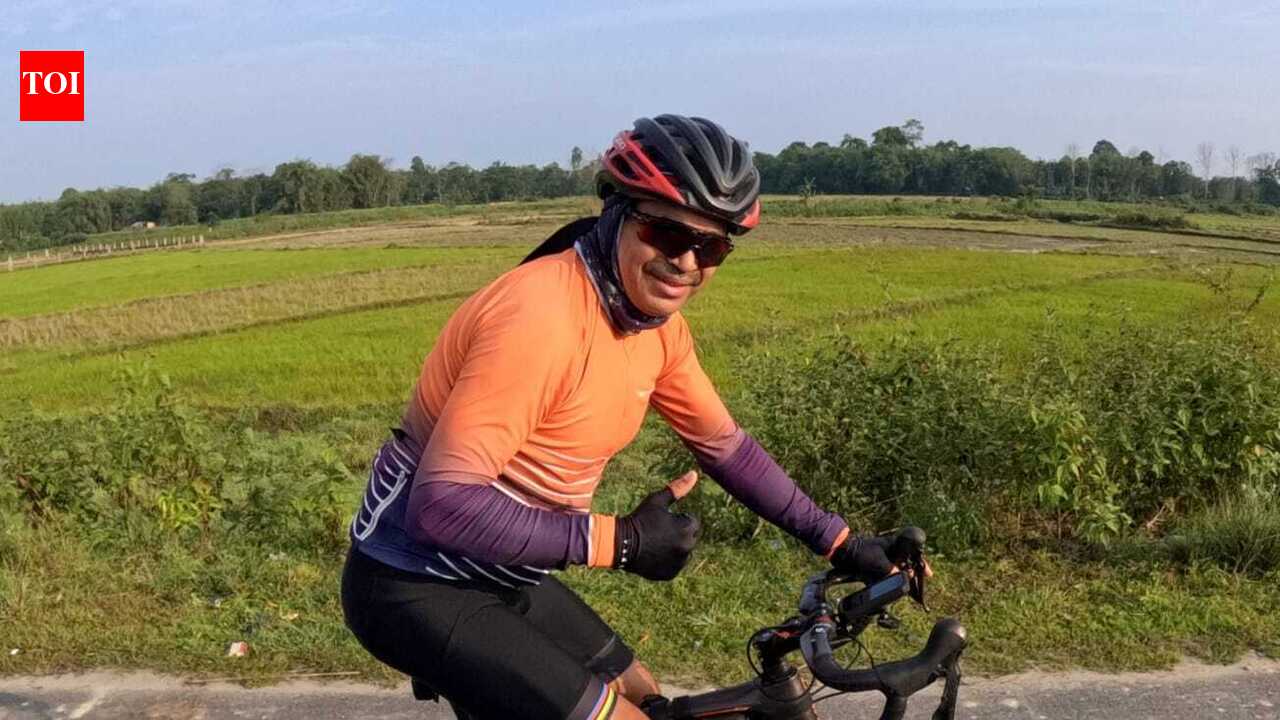 Dominating tricky terrain, Dibrugarh-posted CRPF officer cycles distance equal to circling Earth 4 times