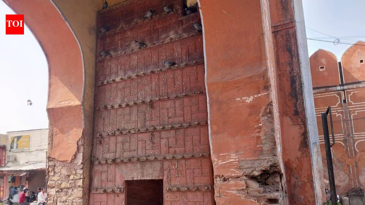 Pre-monsoon showers expose neglect at Walled City’s heritage gates