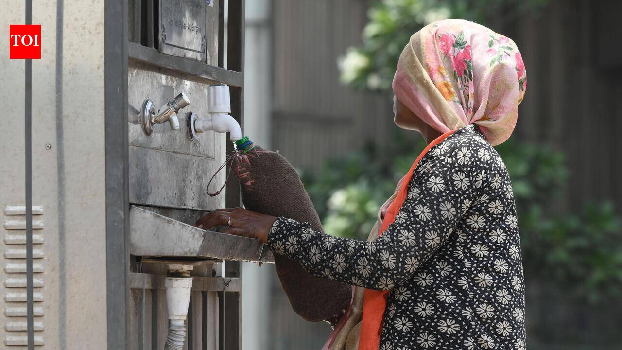 Hot &amp; humid day ends with light rain, temp rises to 37.6°C in Gurgaon