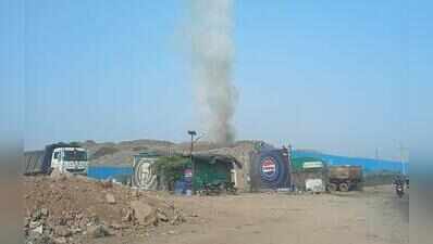 Second fire at Bandhwari landfill this year puts MCG’s claims under lens