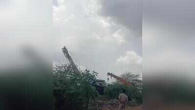 Forest department starts demolition of illegal telecom towers in protected Aravalis